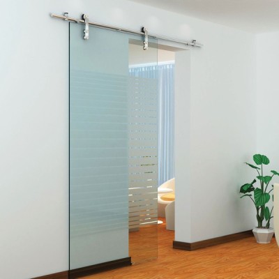 Glass sliding door kit