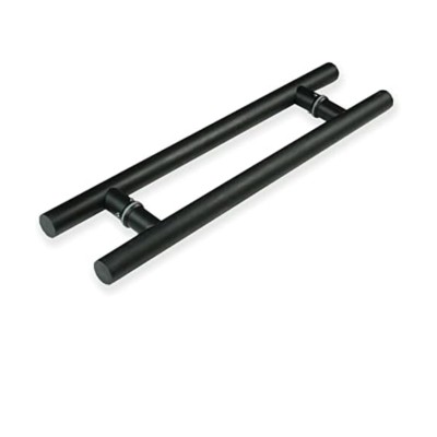 Black Glass Door Handles